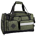 Summit Ridge Polyester Duffel, 12”H x 20”W x 9”D, Green