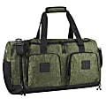 Summit Ridge Polyester Duffel, 12”H x 22”W x 9”D, Green 1 thumbnail image