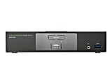 IOGEAR 2-Port 4K Dual View DisplayPort KVMP with USB 3.0 Hub and Audio (TAA) - 2 Computer(s) - 1 Local User(s) - GCS1942 1 thumbnail image