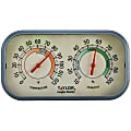 Taylor Thermometer with Humidity Meter - 0°F (-17.8°C) to 120°F (48.9°C) - Easy to Read, Humidity Indicator - For Indoor - Assorted 1 thumbnail image