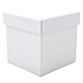 Advantus Design Your Own Box, Small, 4 1/2" x 4 1/2" x 4 1/2", White