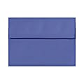 LUX Invitation Envelopes, #4 Bar (A1), Peel & Press Closure, Boardwalk Blue, Pack Of 50
