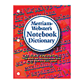 Merriam-Webster's Notebook Dictionary, Pack Of 3