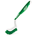 Libman Commercial Tile & Grout Brushes, 9/16”W x 9-3/4”D, Green, Pack Of 6