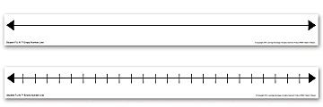 Learning Advantage F.U.N. Student Empty Number Lines, 1 3/4" x 17 1/2", Multicolor, Pre-K - Grade 8, Pack Of 10 1 thumbnail image
