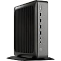 HP t620 PLUS Thin Client, AMD G-Series, 4GB Memory, 16GB Solid State Drive, AMD Radeon HD 8400E, 7E Wireless DisplayPort Network 1 thumbnail image