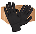 MCR Safety Memphis Jersey Cotton Clute Work Gloves, One Size, Brown, Pack Of 12 Pairs