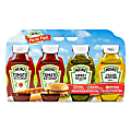 Heinz Condiment Picnic Pack, 26 Oz, Pack Of 4 Bottles