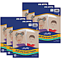 UCreate Self Portrait Paper, 9" x 12", 100% Recycled, Light Almond, 100 Sheets Per Pack, Set Of 6 Packs 1 thumbnail image