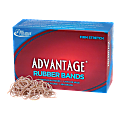 Alliance Rubber Advantage® Rubber Bands, Size 10, 1 1/4" x 1/16", Natural, Box Of 3700