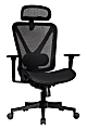 WorkPro® 3000 Series Ergonomic Mesh/Mesh High-Back Chair, Black/Black