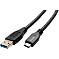 VisionTek USB-C to USB-A 1M Cable (M/M) - USB-C to USB-A 1 Meter 3.3 ft Male to Male Cable PD 60W 10Gbps Data for Laptop Ipad Dell XPS MacBook Pro 1 thumbnail image