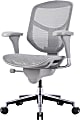 WorkPro® Quantum 9000V2 Series Ergonomic Mesh/Mesh Mid-Back Chair, Black/Gray 1 thumbnail image