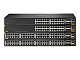 HPE Aruba 6300F - Switch - L3 - managed - 24x 10/100/1000 (PoE+) + 4x 50 Gigabit Ethernet SFP56 - front to back airflow - JL666AABA 1 thumbnail image