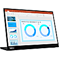 Lenovo ThinkVision M14d 14" Class LED Monitor - 16:10 - Raven Black - 14" Viewable - In-plane Switching (IPS) Technology - 63AAUAR6US 1 thumbnail image