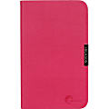 i-Blason Executive Carrying Case for 8" Tablet - Magenta, Pink - Shock Resistant, Drop Resistant Interior, Bump Resistant Interior, Anti-slip - Polyurethane Leather, MicroFiber Interior