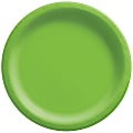 Amscan Round Paper Plates, 8-1/2”, Kiwi Green, Pack Of 150 Plates 1 thumbnail image