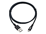 Tripp Lite Heavy Duty USB-A To USB Micro-B Charging Sync Cable, 3", Gray