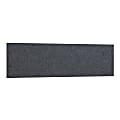 Bush Business Furniture 57"W x 16"H Acoustic Tackboard, Cool Charcoal, Standard Delivery