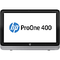 HP Business Desktop ProOne 400 G1 All-in-One Computer - Intel Core i3 (4th Gen) i3-4160T 3.10 GHz - 4 GB DDR3 SDRAM - 500 GB HDD - 19.5" 1600 x 900 - Windows 7 Professional 64-bit - Desktop - Black 1 thumbnail image