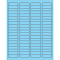 Office Depot® Brand Permanent Labels, LL170BE, Rectangle, 1 3/4" x 1/2", Pastel Blue, Case Of 8,000 1 thumbnail image