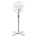 Optimus F-1760 Wave Oscillating Adjustable Stand Fan With Remote Control, 22" x 16", White 1 thumbnail image