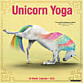 2025 Willow Creek Press Monthly Wall Calendar, 12" x 12", Unicorn Yoga, January 2025 to December 2025, 45213 1 thumbnail image