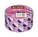 Scotch® Colored Duct Tape, 1 7/8" x 10 Yd., Cupcakes