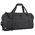 Summit Ridge Polyester Duffel, 12”H x 24”W x 9”D, Black