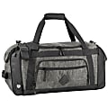 Summit Ridge Polyester Duffel, 12”H x 24”W x 9”D, Gray