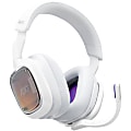 Astro A30 Gaming Headset - Mini-phone (3.5mm), USB Type A - Wired/Wireless - Bluetooth/RF - 49.2 ft - 32 Ohm - 20 Hz - 20 kHz - Over-the-head - Circumaural - 4.92 ft Cable - Omni-directional, Uni-directional Microphone - White