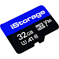 iStorage microSD Card 32GB | Encrypt data stored on iStorage microSD Cards using datAshur SD USB flash drive | Compatible with datAshur SD drives only - 100 MB/s Read - 95 MB/s Write