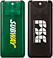 Custom Mini Credit Card Hand Sanitizer Sprays, 12 mL, Set Of 75 Sprays