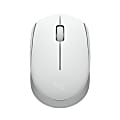 Logitech M170 Mouse - Optical - Wireless - Radio Frequency - 2.40 GHz - Off White - USB - Symmetrical 1 thumbnail image