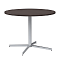 Bush Business Furniture 42-inch Round Conference Table with Metal Base, Storm Gray/Cool Gray Metallic, Standard Delivery 1 thumbnail image