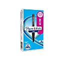 Paper Mate® Retractable Gel Pens, Bold Point, 1.0 mm, Black Barrel, Black Ink, Pack Of 12