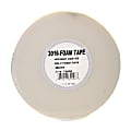 Pro Tapes Foam Tape, 1/16", 1" x 648", White