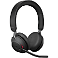 Jabra Evolve2 65 Headset with Desk Stand - Stereo - USB Type A - Wireless - Bluetooth - Over-the-head - Binaural - Supra-aural - Black