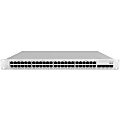 Meraki MS210-48-HW Ethernet Switch - 48 Ports - Manageable - 3 Layer Supported - Modular - 4 SFP Slots - 42 W Power Consumption - Twisted Pair, Optical Fiber - 1U High - Rack-mountable, Desktop - Lifetime Limited Warranty