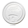 Dixie® PerfecTouch® Hot Cup Lids For 12-20 Oz. Cups, White, Box Of 1,000 1 thumbnail image