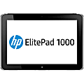HP ElitePad 1000 G2 64 GB Net-tablet PC - 10.1" - Wireless LAN - Intel Atom Z3795 Quad-core (4 Core) 1.60 GHz - Black, Silver 1 thumbnail image