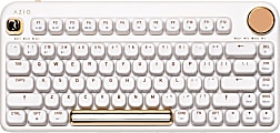 AZIO IZO Wireless Mechanical Keyboard, White Blossom, AZI917800F060 1 thumbnail image