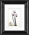 Timeless Frames Marren Framed Floral Artwork, 8" x 10", Black, Cyclamen Trio