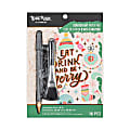 Brea Reese Scratch Art Paper Pad, 6" x 8", 14 Sheets, Retro Holiday Greetings 1 thumbnail image