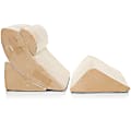 AllSett Health® 4-Piece Orthopedic Bed Wedge Pillows Set, 23-5/8”H x 27”W x 7-7/8”D, Beige 1 thumbnail image