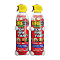 Fire Gone® Fire Suppressants With Brackets, 16 Oz, Multicolor, Pack Of 2 Fire Suppressants 1 thumbnail image