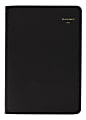AT-A-GLANCE® Daily Appointment Book/Planner, Half-Hourly, 5-1/2" x 8-1/2", Black, January to December 2020 