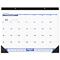 AT-A-GLANCE® 2026 Monthly Desk Pad Calendar, Blue and Gray, Standard, 21 3/4" x 17" 1 thumbnail image