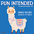 2026 Willow Creek Press Monthly Mini Wall Calendar, 7" x 7", Pun Intended, January To December, 53720 1 thumbnail image