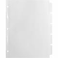 Business Source Punched Laser Index Dividers - 5 Blank Tab(s) - 5 Tab(s)/Set - 8.5" Dividerx 11" Divider - 36685 1 thumbnail image